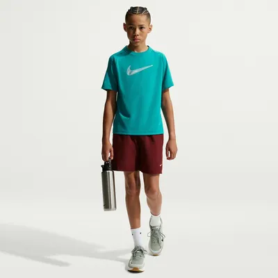 Nike Dri-FIT Multi HBR Kurzarm Shirt Kinder – ENERGY/WHITE