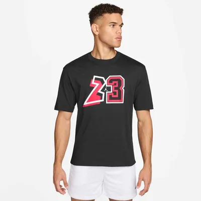 Nike T-Shirts/Tanks ku.Arm He/Uni Jordan Men's 23 Graphic Shirt – Schwarz / Weiß