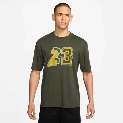 Nike T-Shirts/Tanks ku.Arm He/Uni Jordan Men's 23 Graphic Shirt – CARGO KHAKI/SPRUCE FOG