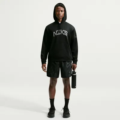 Nike Kapuzensweat DRI-FIT UV REPEL HOODIE – BLACK/WHITE
