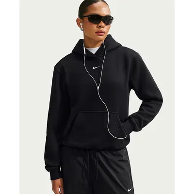 Nike Kapuzensweat STUDIO FLEECE – TOTAL BLACK/SAIL
