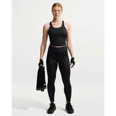 Nike Tights lang Da Nike Pro Sculpt 7/8-Leggings mit hohem Bund für Damen – BLACK/BLACK