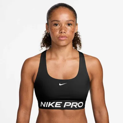 Nike Pro Dri-FIT 365 Langarm BRA Damen – BLACK/WHITE