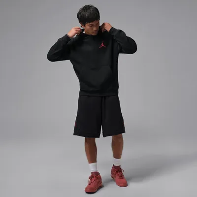 Nike M J JUMPMAN FLC PO 2 – BLACK/GYM RED
