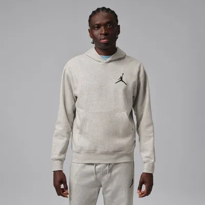 Nike M J JUMPMAN FLC PO 2 – Grau meliert / Schwarz