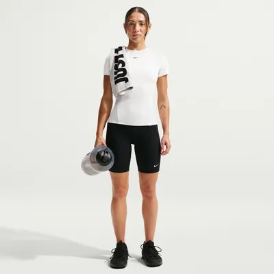 Nike Shirt ONE FITTED – WHITE/BLACK