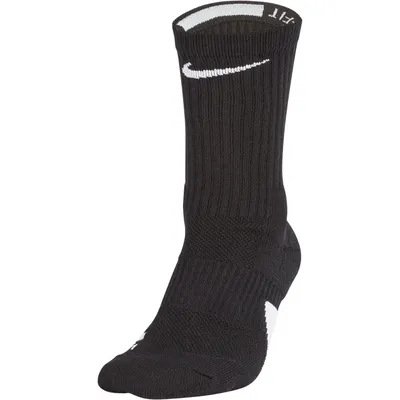 Nike U NK ELITE CREW 132 – Schwarz / Weiß