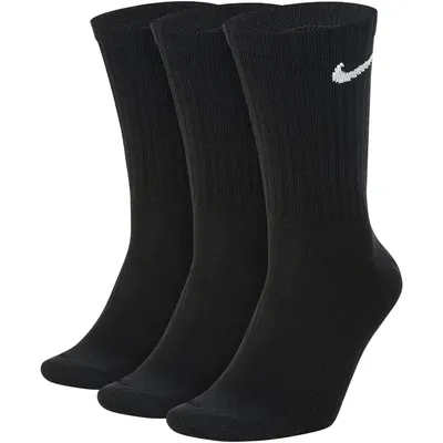 Nike Everyday Lightweight Crew Sportsocken 3er-Pack Herren – BLACK/WHITE