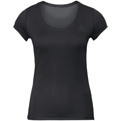 Odlo SUW TOP CREW NECK S/S ACTIVE F – Schwarz