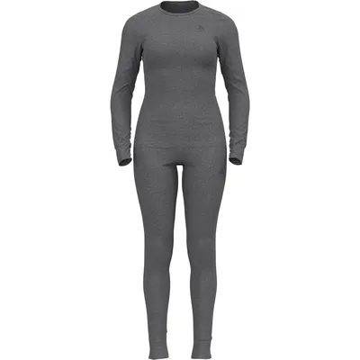 Odlo Set long ACTIVE WARM ECO Set long – DARK GREY MELANGE