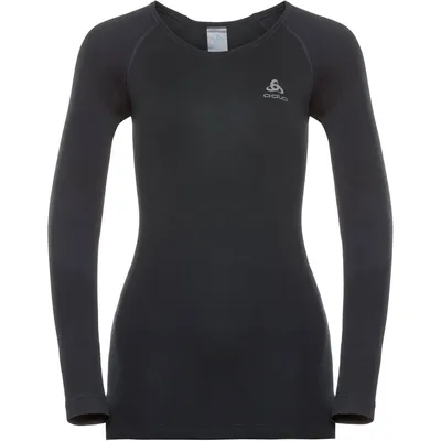 Odlo BL TOP Crew neck l/s PERFORMAN – BLACK - ODLO CONCRE