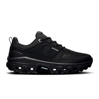 On Cloudrock Low Waterproof – Black | Black