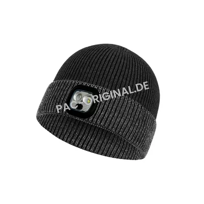 P.A.C. PAC Lumo Reflective LED Beanie – BLACK