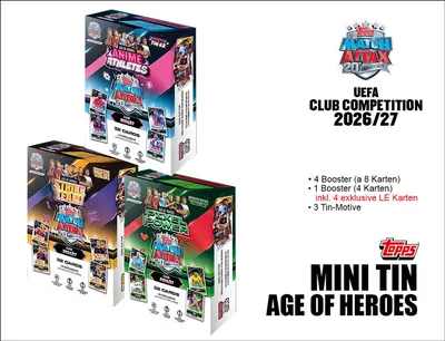 Panini UEFA Club Compet. Match Attax Mini TIN – *