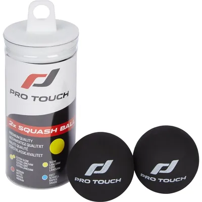 PRO Touch Squash-Ball Ace Squash Balls 2 pcs Tube – YELLOW
