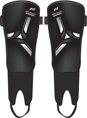 PRO Touch Schienb-Schütz. Force 500 FS – Schwarz / Blau / Weiß
