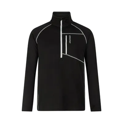 Protest PRTRekody 1/4 zip active top – TRUE BLACK