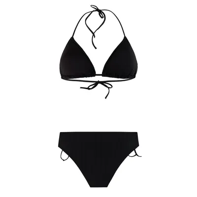 Protest PRTExit triangle bikini – TRUE BLACK
