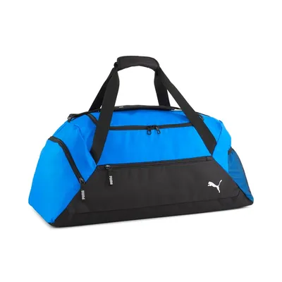 Puma teamGOAL Teambag M – Electric Blue Lemonade-PUMA Black