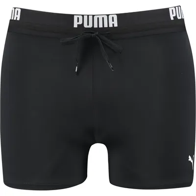 PUMA SWIM MEN LOGO TRUNKS 1P – BLACK