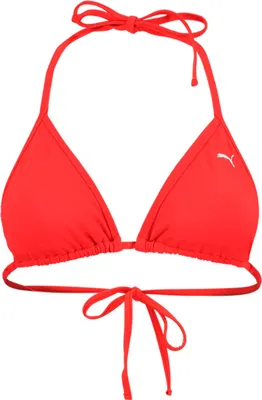 PUMA SWIM WOMEN TRIANGLE TOP 1P – Rot