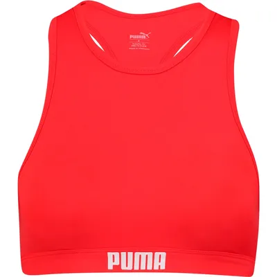 PUMA SWIM WOMEN RACERBACK TOP 1P – Rot