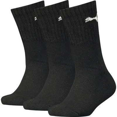 PUMA KIDS CREW SOCK 3P – Schwarz