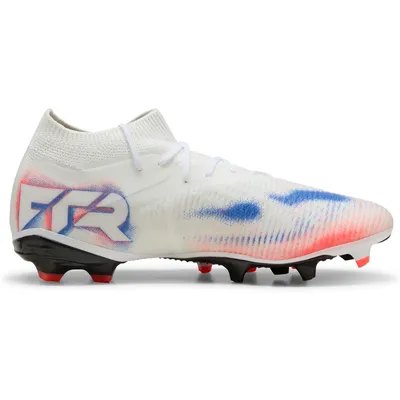 Puma FUTURE 8 MATCH FG/AG – PUMA White-PUMA Black-Glowing Red