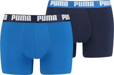 PUMA BASIC BOXER 2P – Blau