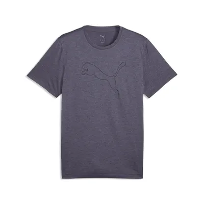Puma M TAD ESSENTIAL HEATHER CAT TEE CF large cat – INKY DEPTHS HEATHER