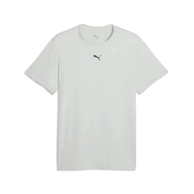 Puma M TAD ESSENTIALS HEATHER CAT Tee CF small cat – CRÉME DE MINT HEATHER