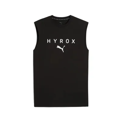 Puma UNISEX PUMA x HYROX CUTOFF TANK – PUMA BLACK