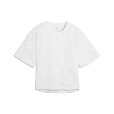 Puma W CLOUDSPUN RELAXED TEE – PUMA White