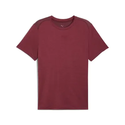 Puma M CLOUDSPUN TEE – Ruby Shimmer Heather