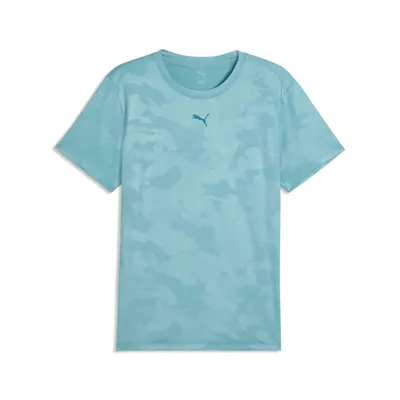 Puma M CLOUDSPUN EMBOSS TEE – Baltic Sea Blue