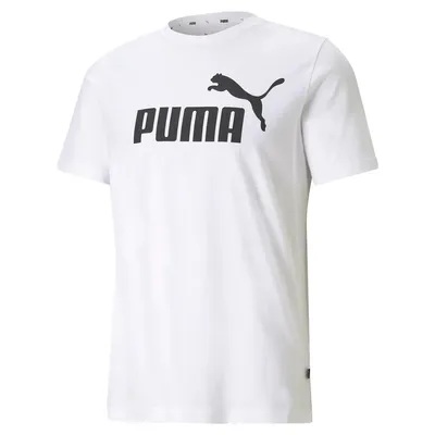 Puma ESS Logo Tee – PUMA WHITE