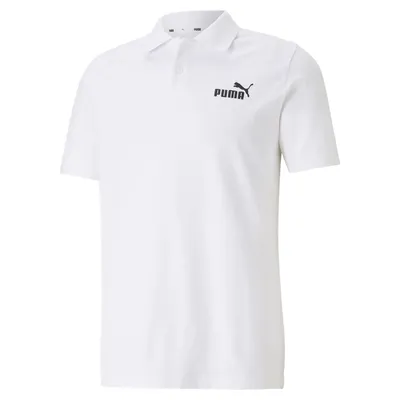Puma ESS Pique Polo – Weiß