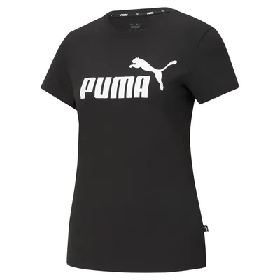 Puma ESS Logo Tee – PUMA BLACK