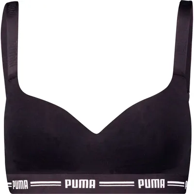 PUMA WOMEN PADDED TOP 1P HANG – Schwarz