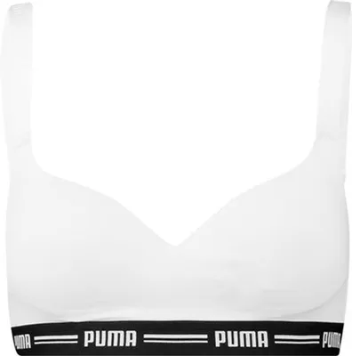 PUMA WOMEN PADDED TOP 1P HANG – GREY MELANGE