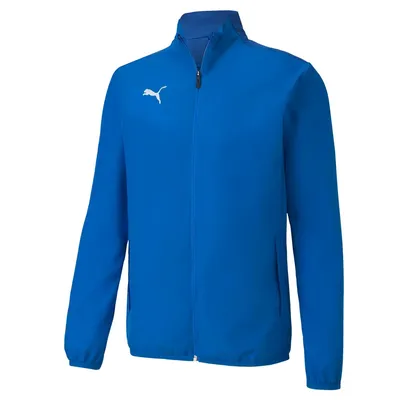 Puma teamGOAL 23 Sideline Jacke – ELECTRIC BLUE LEMONADE-TEAM PO