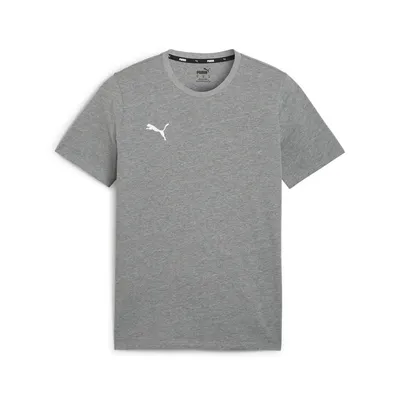 Puma teamGOAL Casuals Tee – Medium Gray Heather-PUMA White
