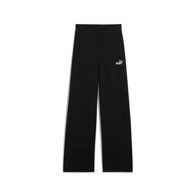 Puma ESS Small No 1 Logo High-Waist Straight Leggings – PUMA BLACK