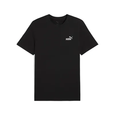 Puma ESS Small No 1 Logo Tee – Schwarz