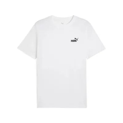 Puma ESS Small No 1 Logo Tee – Weiß
