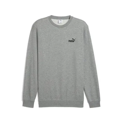 Puma ESS Small No 1 Logo Crew TR – Medium Gray Heather