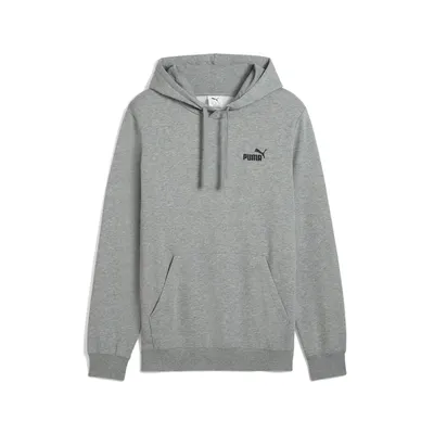 Puma ESS Small No 1 Logo Hoodie TR – Medium Gray Heather