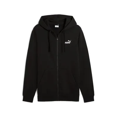 Puma ESS No 1 Logo Full-Zip Hoodie TR – PUMA BLACK