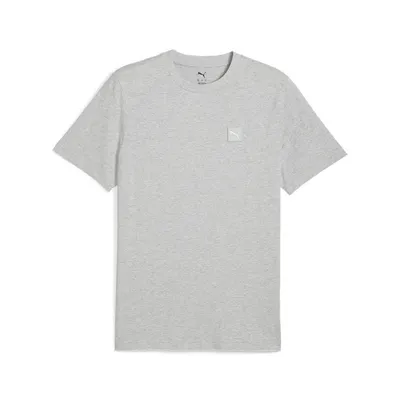 Puma ESS ELEVATED Tee – Light Gray Heather