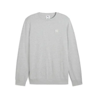 Puma ESS ELEVATED Crew TR – Light Gray Heather